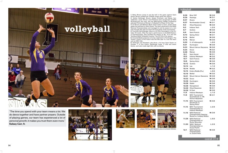 Designed for Taylor University's 2012 Ilium.